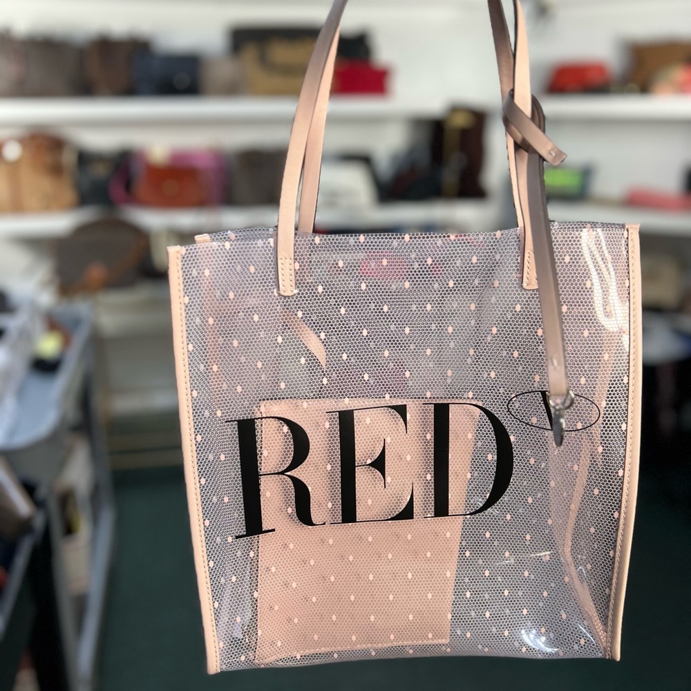 VALENTINO CLEAR TOTE